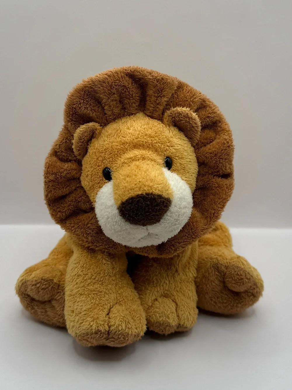 Vtg Ty Pluffies Catnap Lion Plush Stuffed Animal Rare 2002
